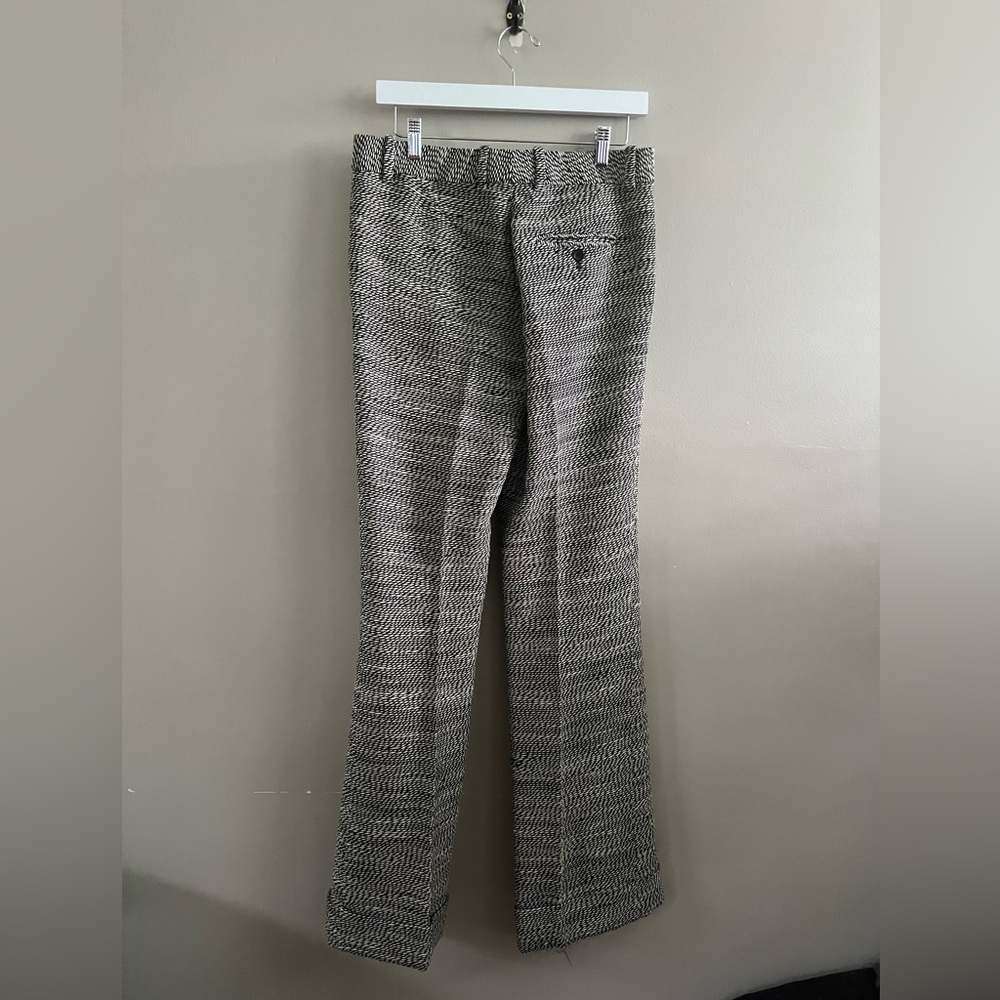 3.1 Phillip Lim‎ Wool Silk Pants - Dress Pants Size 6 Tan Black Tweed - Picture 2 of 8
